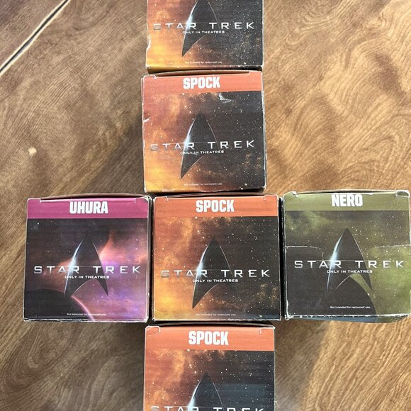 2008 Paramount Pictures Star Trek Movie Spock Collector  2008 Vintage Star Trek Glasses-Spock,